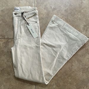 ROLLA'S Cream Boot Cut Pants